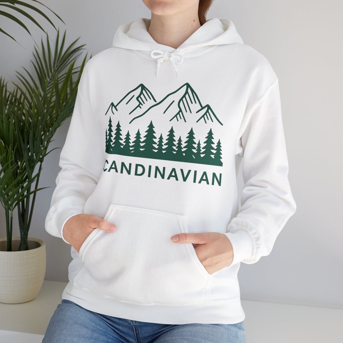 Scandinavian Mountains Unisex Hoodie - Cozy Outdoor Apparel