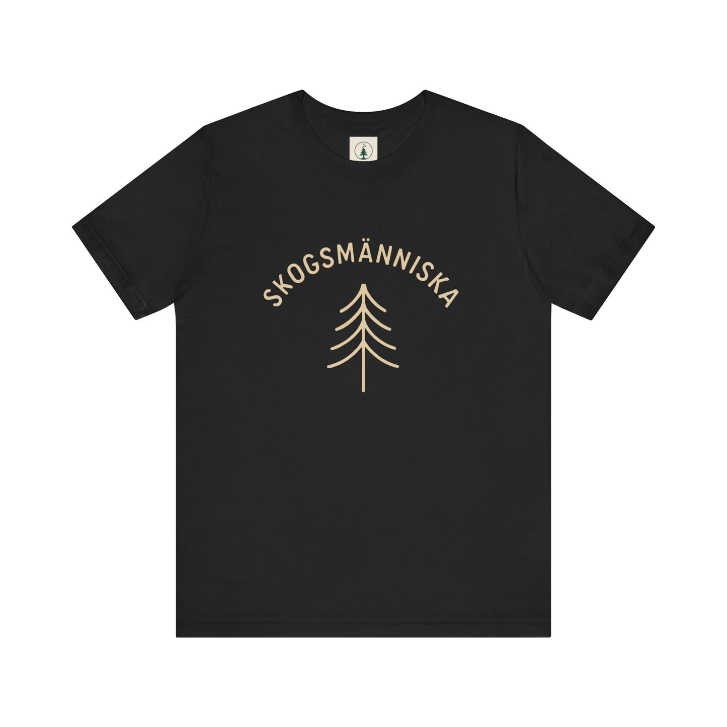 SkogsMänniskas Unisex Short Sleeve Tee – Nature-Inspired Casual Wear