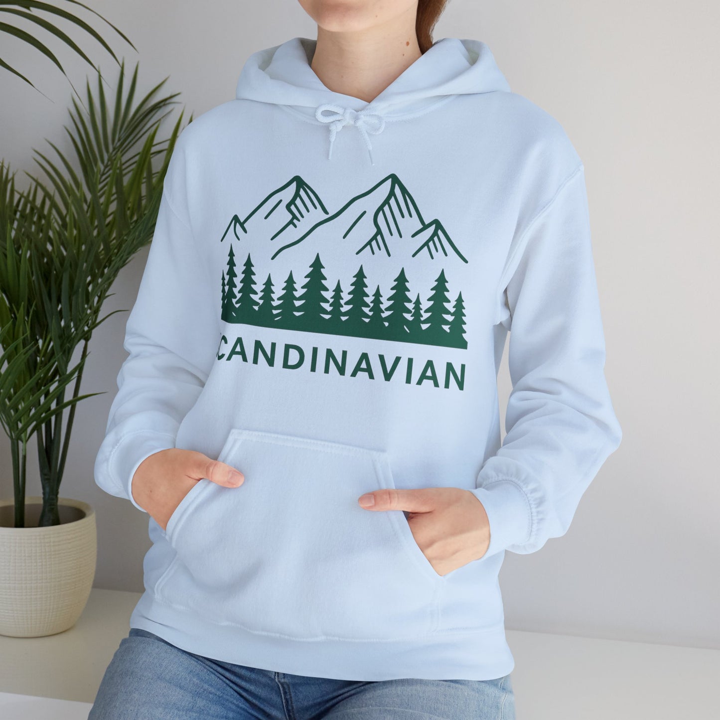 Scandinavian Mountains Unisex Hoodie - Cozy Outdoor Apparel