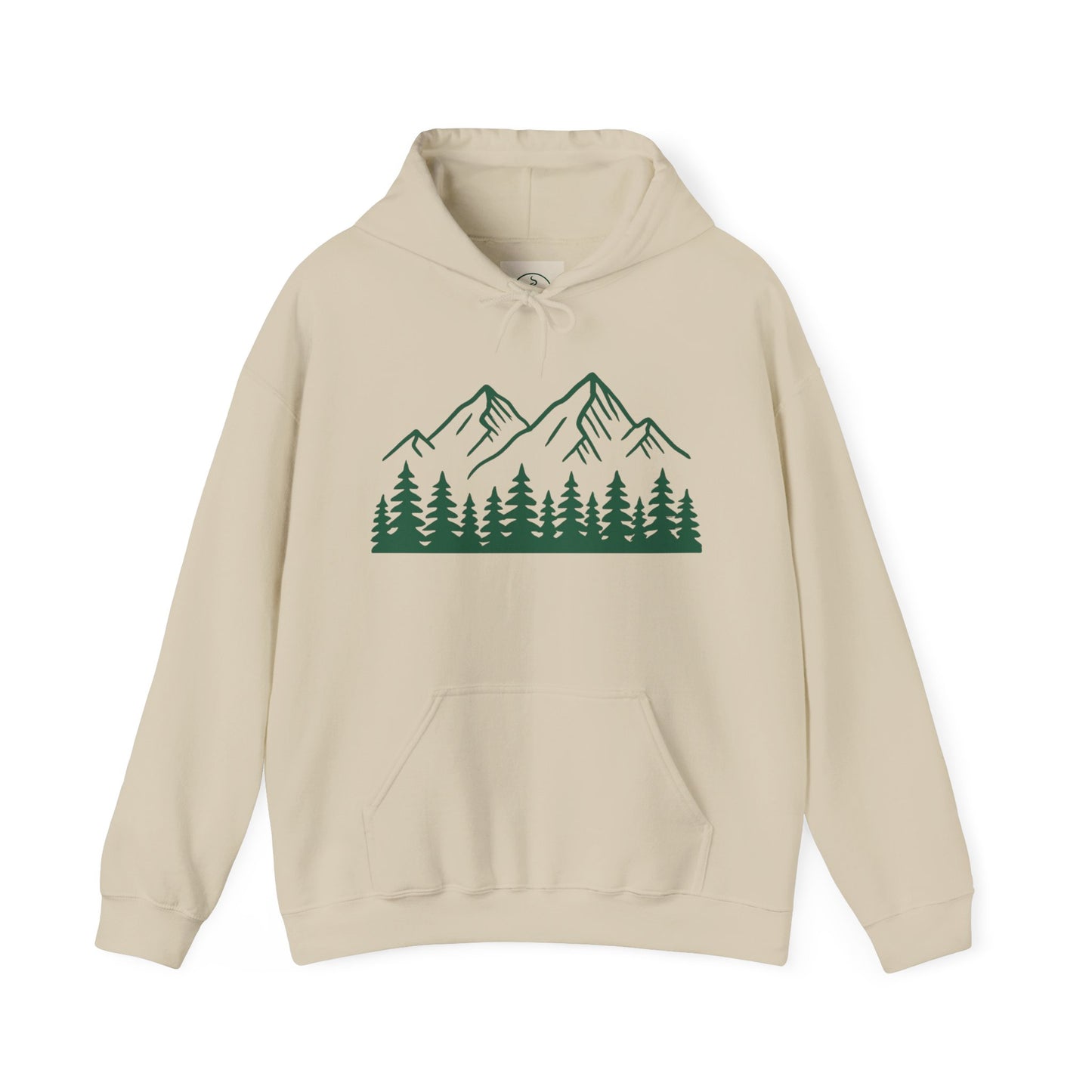 Mountain & Pine Unisex Heavy Blend™ Hooded Sweatshirt - Nature Inspired Comfort