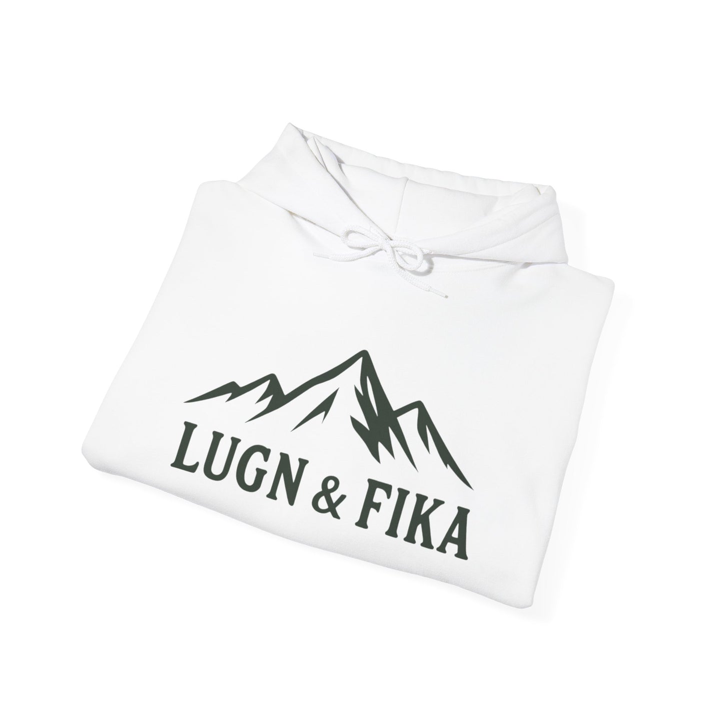 LUGN & FIKA Unisex Heavy Blend Hooded Sweatshirt - Cozy Mountain Vibes