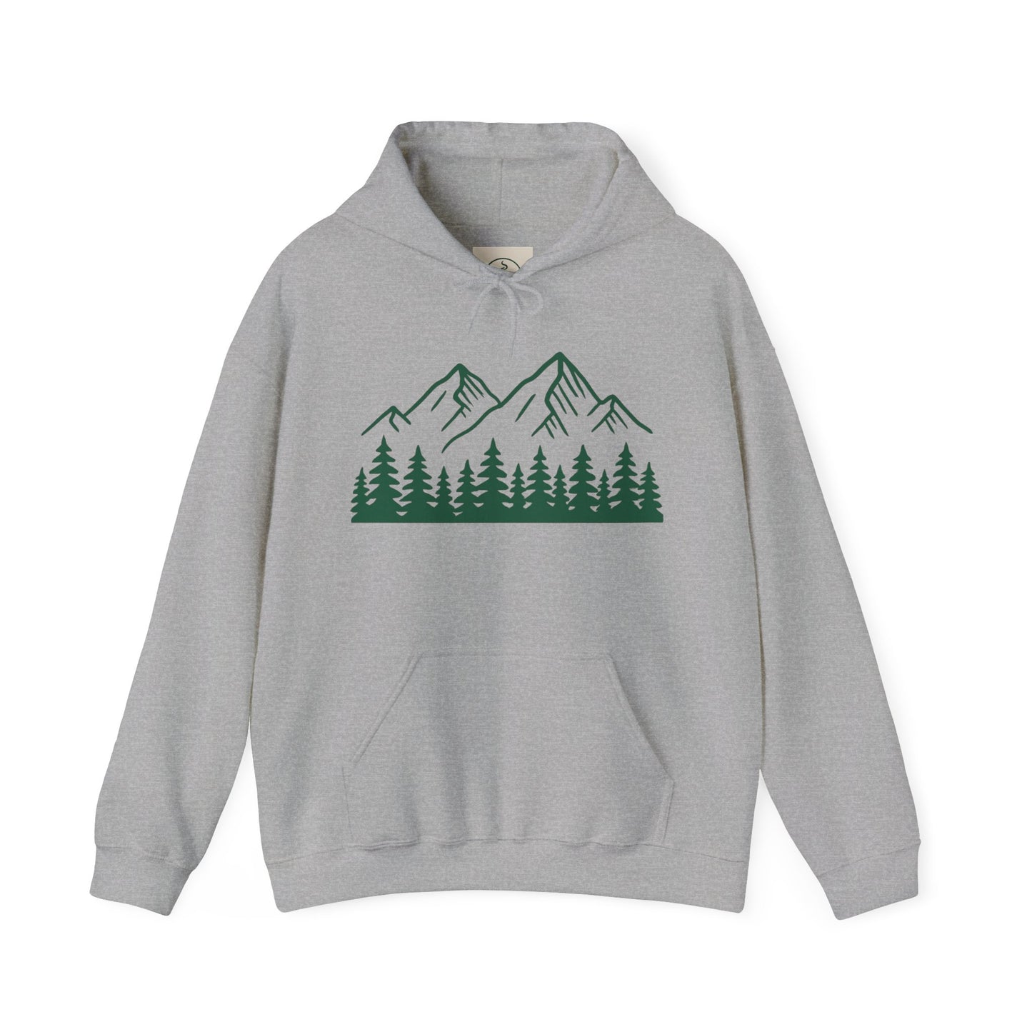 Mountain & Pine Unisex Heavy Blend™ Hooded Sweatshirt - Nature Inspired Comfort