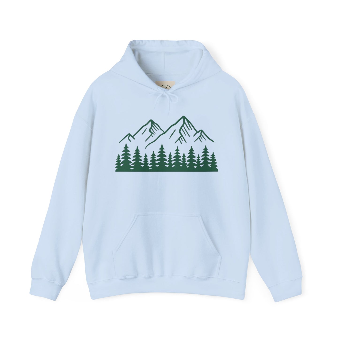 Mountain & Pine Unisex Heavy Blend™ Hooded Sweatshirt - Nature Inspired Comfort