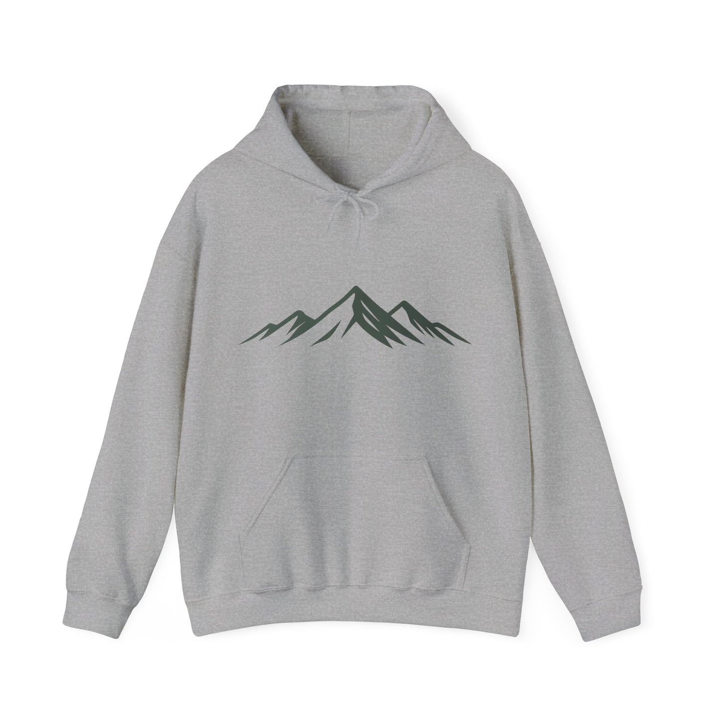 Mountain Graphic Unisex Hoodie - Cozy Hooded Sweatshirt for Outdoor Lovers
