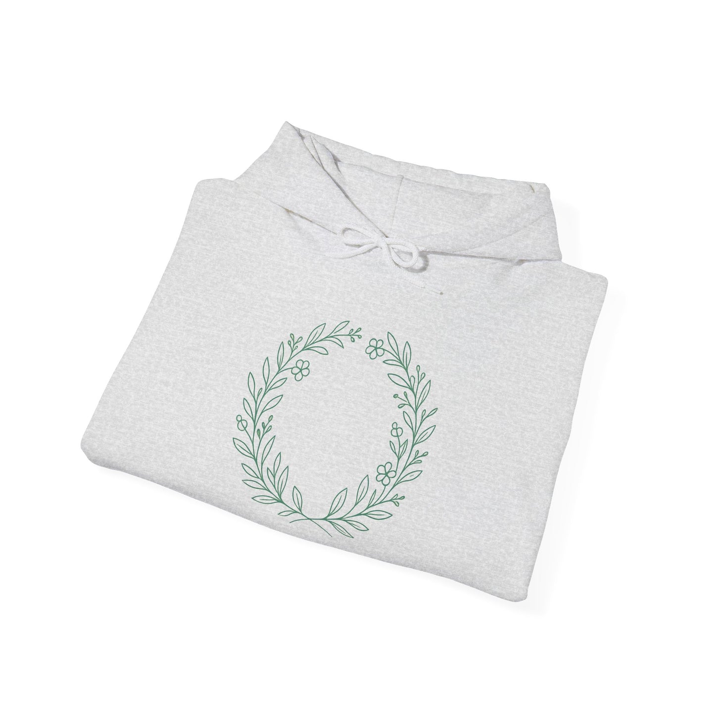 Cozy Floral Wreath Hoodie for Every Occasion