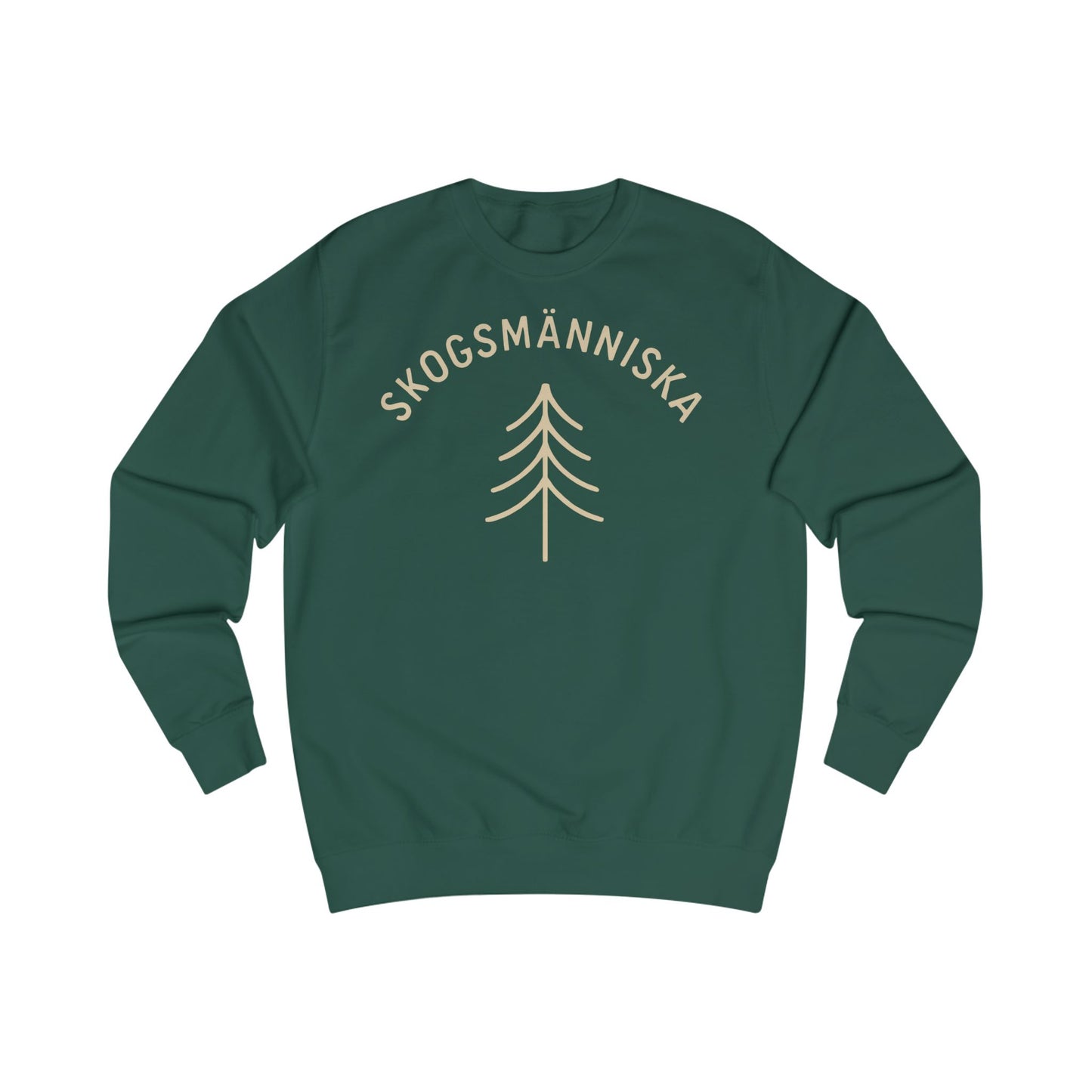 Nature Lover's Unisex Sweatshirt, Cozy Fall Wear, Gift for Outdoor Enthusiast, Casual Apparel, Unisex Gift, Skogsmänniska