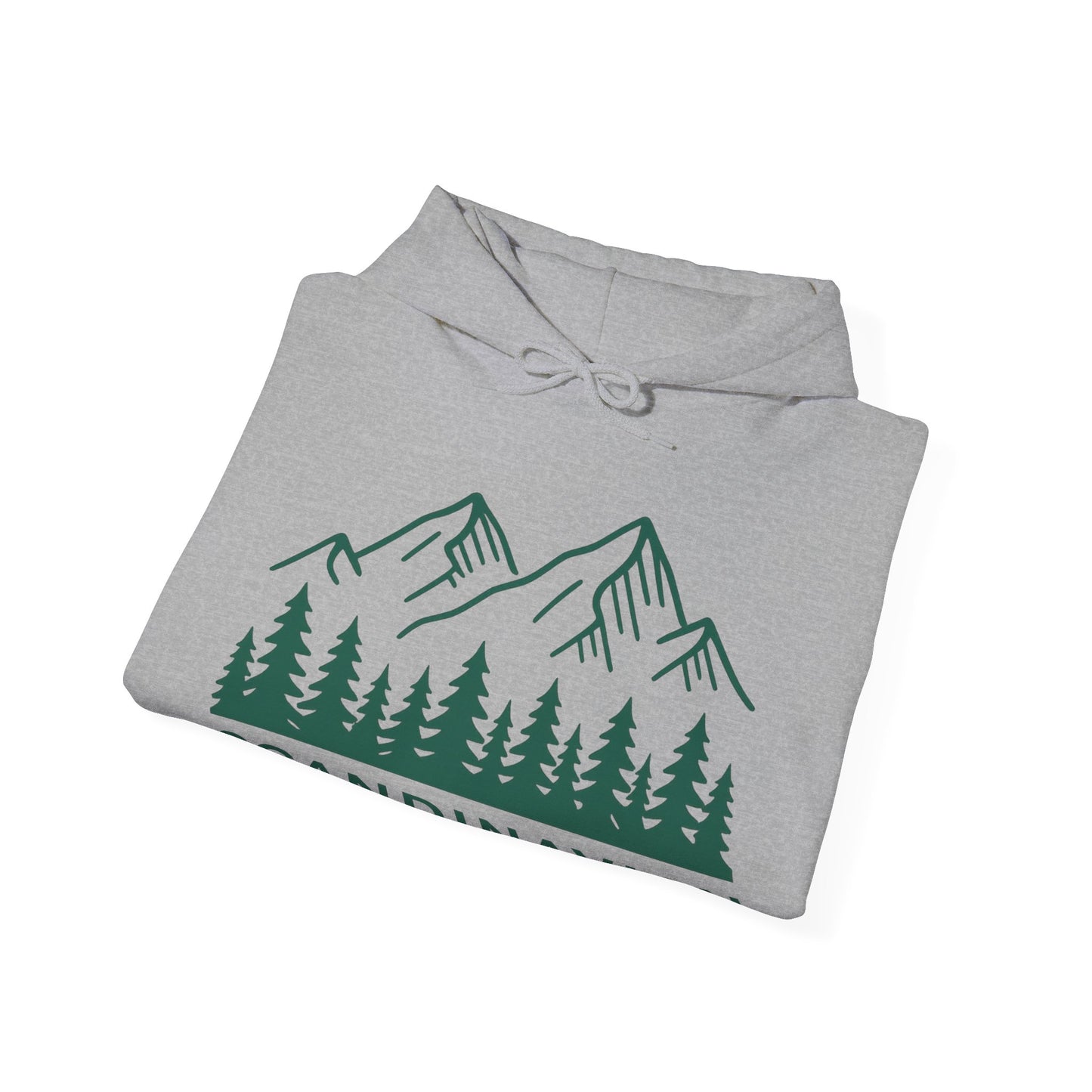 Scandinavian Mountains Unisex Hoodie - Cozy Outdoor Apparel