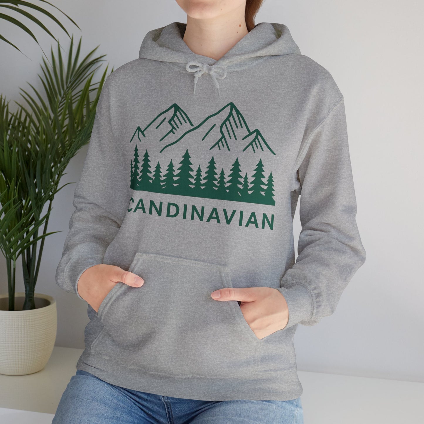 Scandinavian Mountains Unisex Hoodie - Cozy Outdoor Apparel