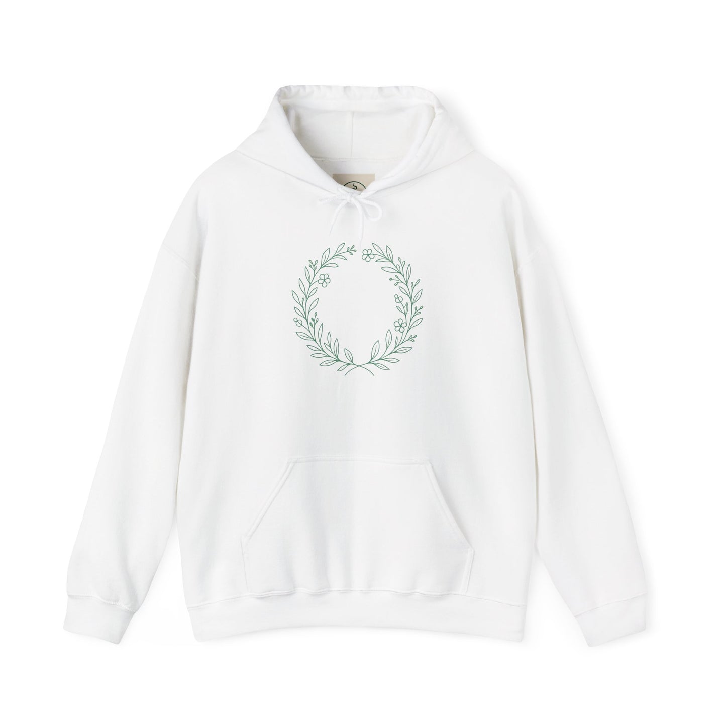Cozy Floral Wreath Hoodie for Every Occasion