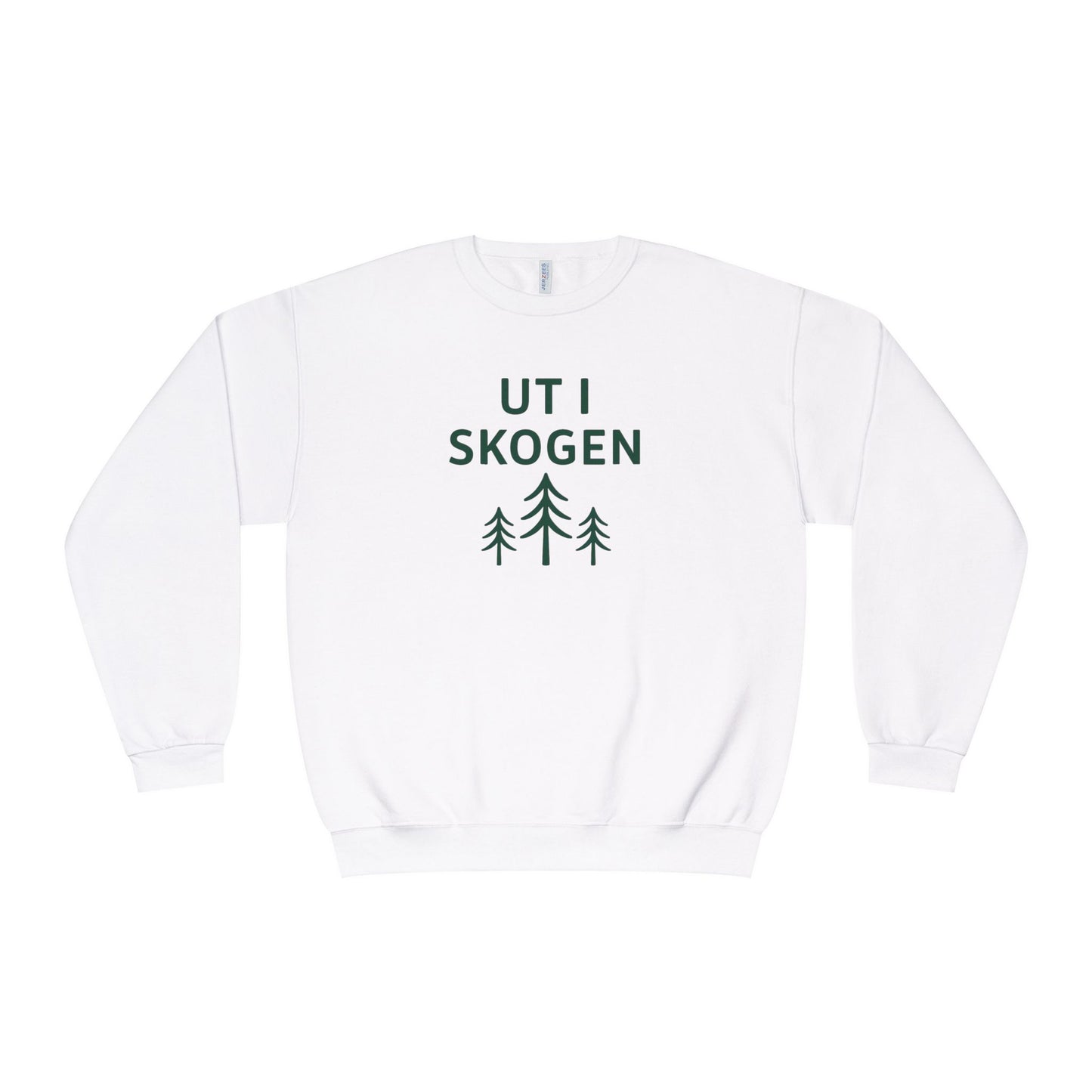 Cozy Unisex Sweatshirt - 'Ut I Skogen' Forest Tee, Nature Lover Gift, Hiking Apparel, Eco-Friendly Clothing, Outdoor Adventure Wear