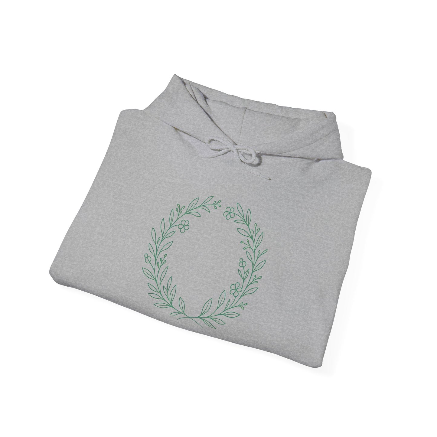 Cozy Floral Wreath Hoodie for Every Occasion