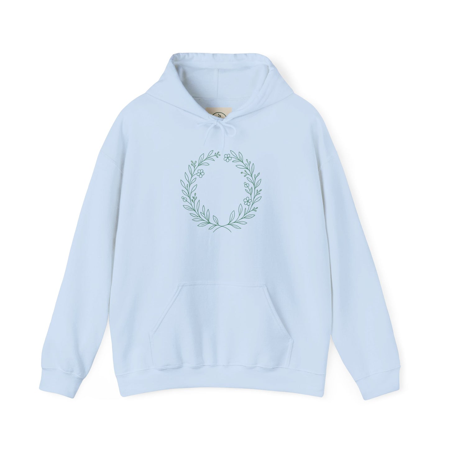 Cozy Floral Wreath Hoodie for Every Occasion