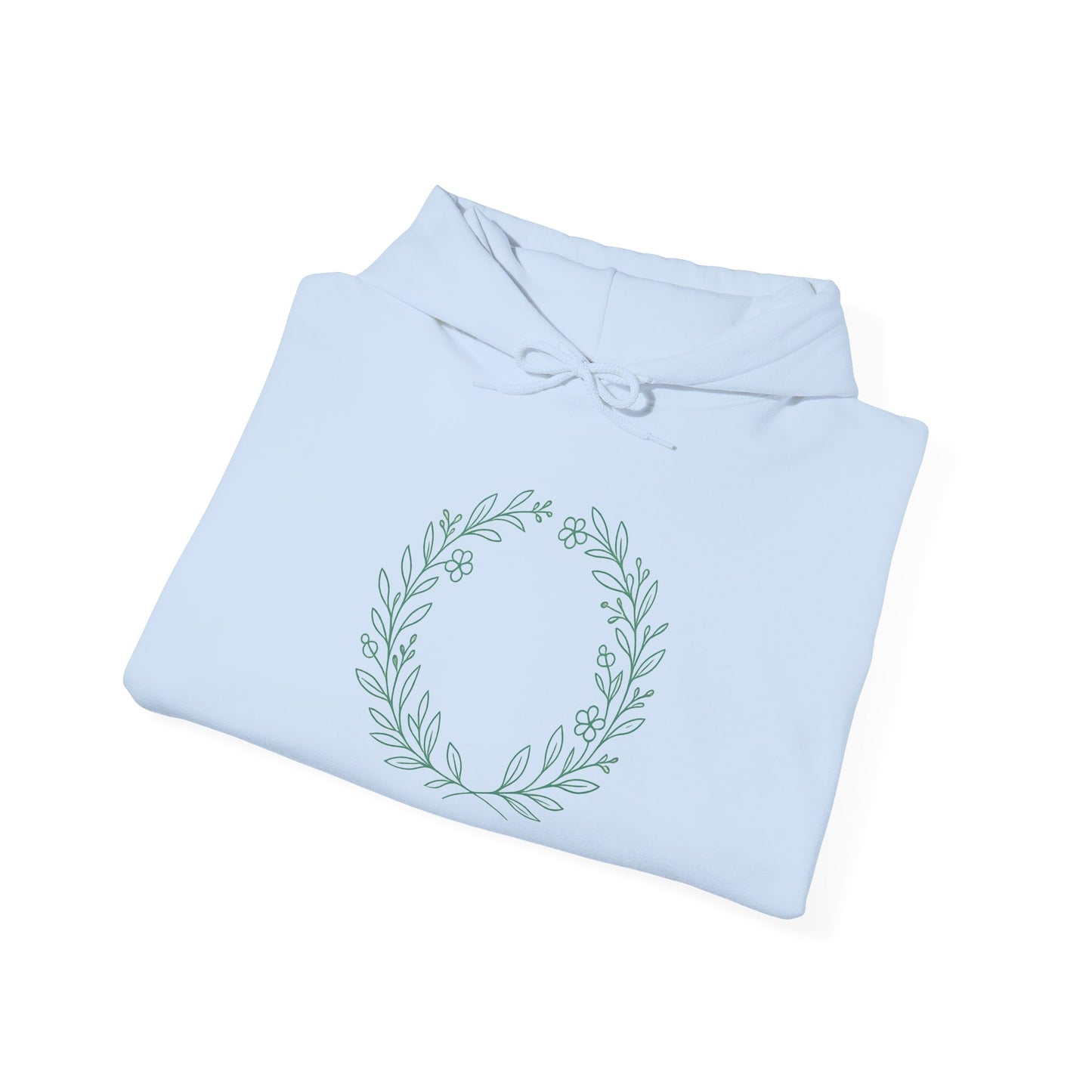 Cozy Floral Wreath Hoodie for Every Occasion