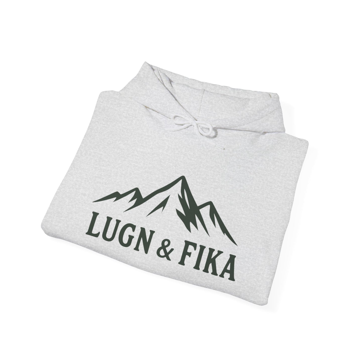 LUGN & FIKA Unisex Heavy Blend Hooded Sweatshirt - Cozy Mountain Vibes