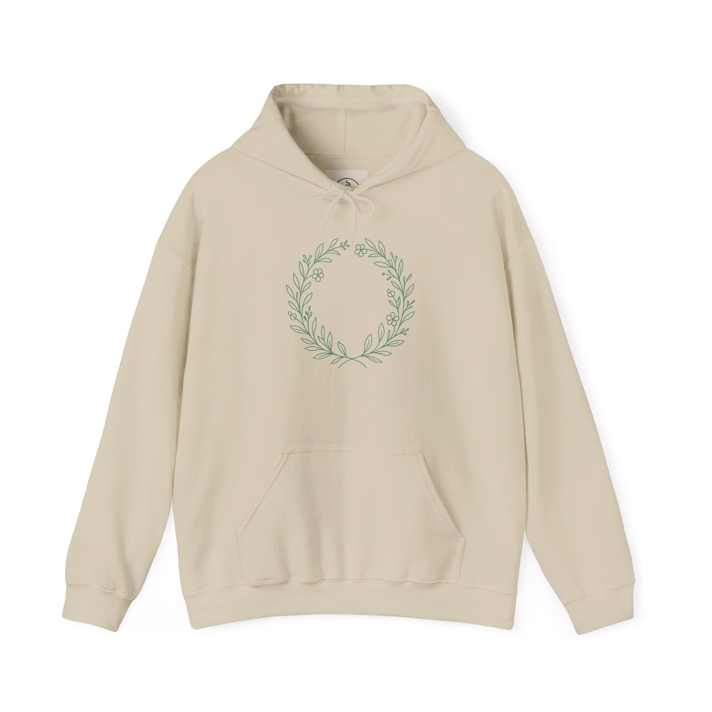 Cozy Floral Wreath Hoodie for Every Occasion