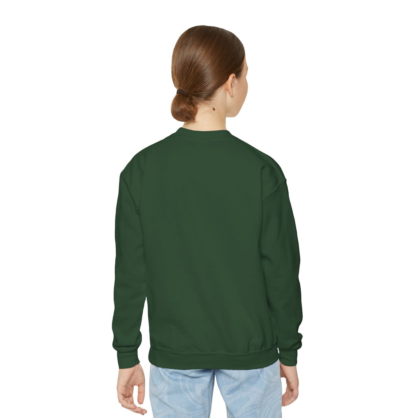 Copy of Cozy Youth Crewneck Sweatshirt, Casual Eco-Friendly Apparel, Perfect for Nature Lovers, Gift for Kids, Wilderness Inspired