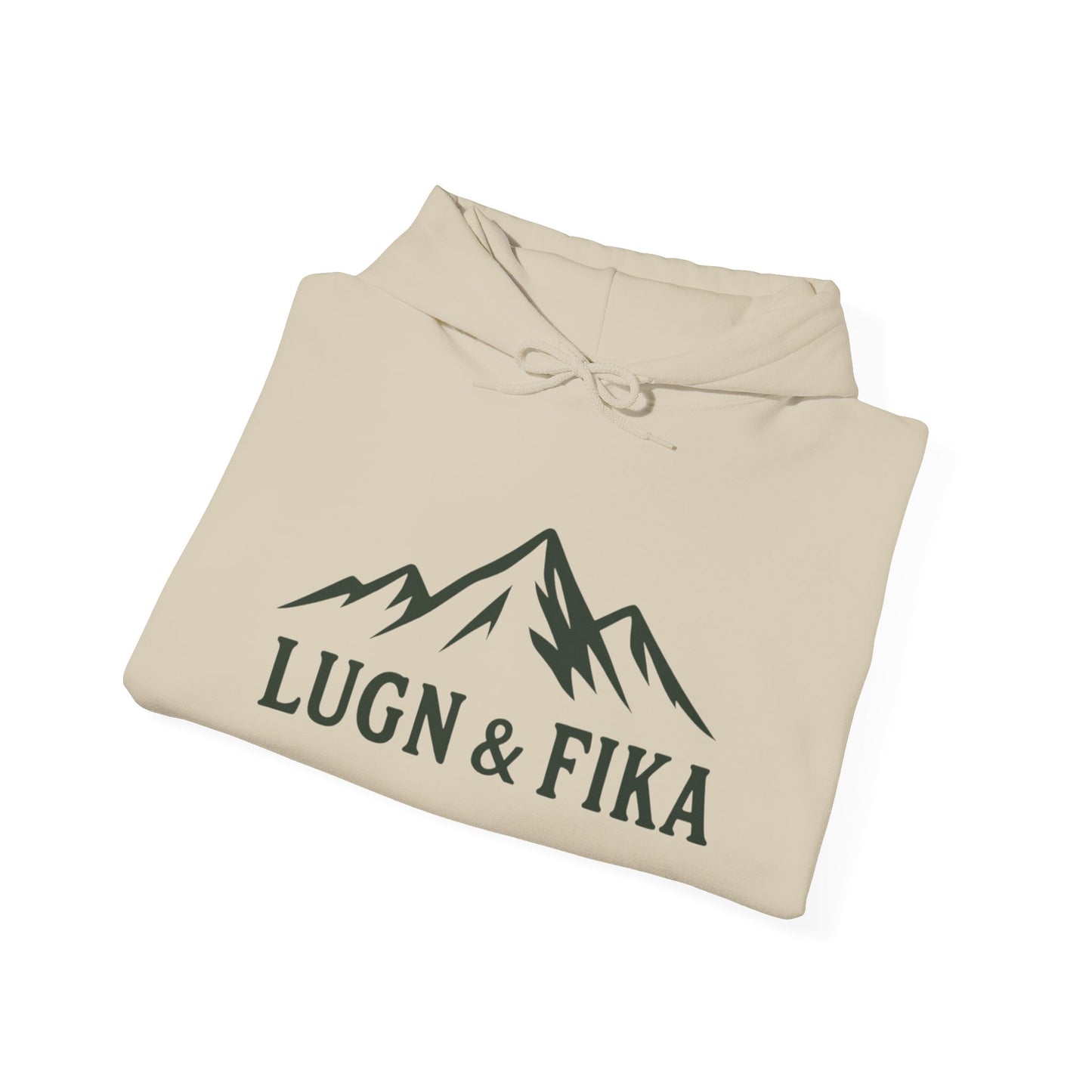 LUGN & FIKA Unisex Heavy Blend Hooded Sweatshirt - Cozy Mountain Vibes