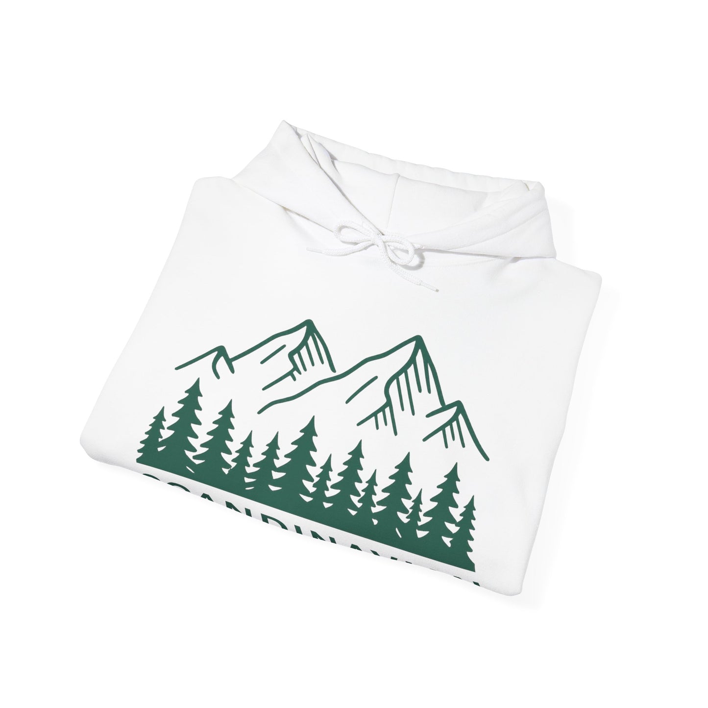 Scandinavian Mountains Unisex Hoodie - Cozy Outdoor Apparel