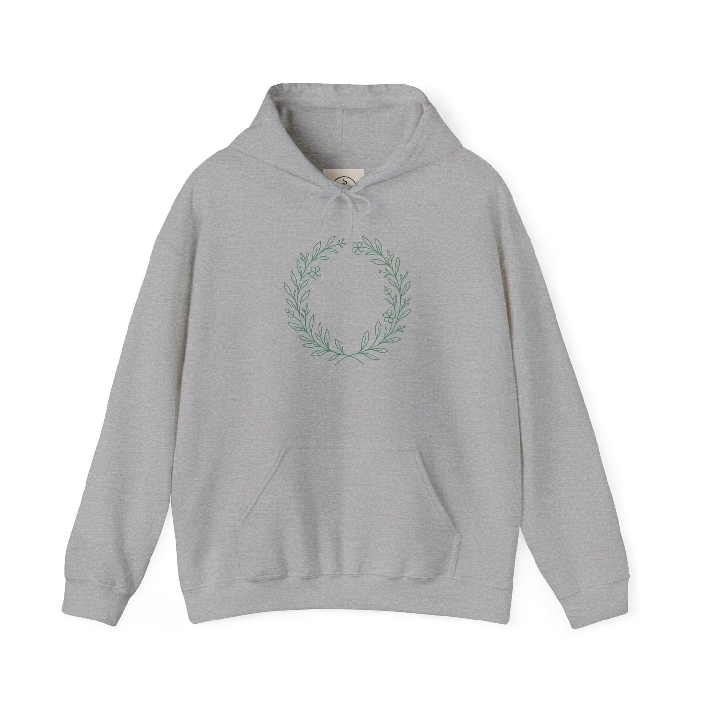 Cozy Floral Wreath Hoodie for Every Occasion