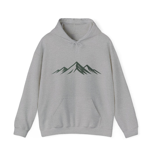 Mountain Graphic Unisex Hoodie - Cozy Hooded Sweatshirt for Outdoor Lovers