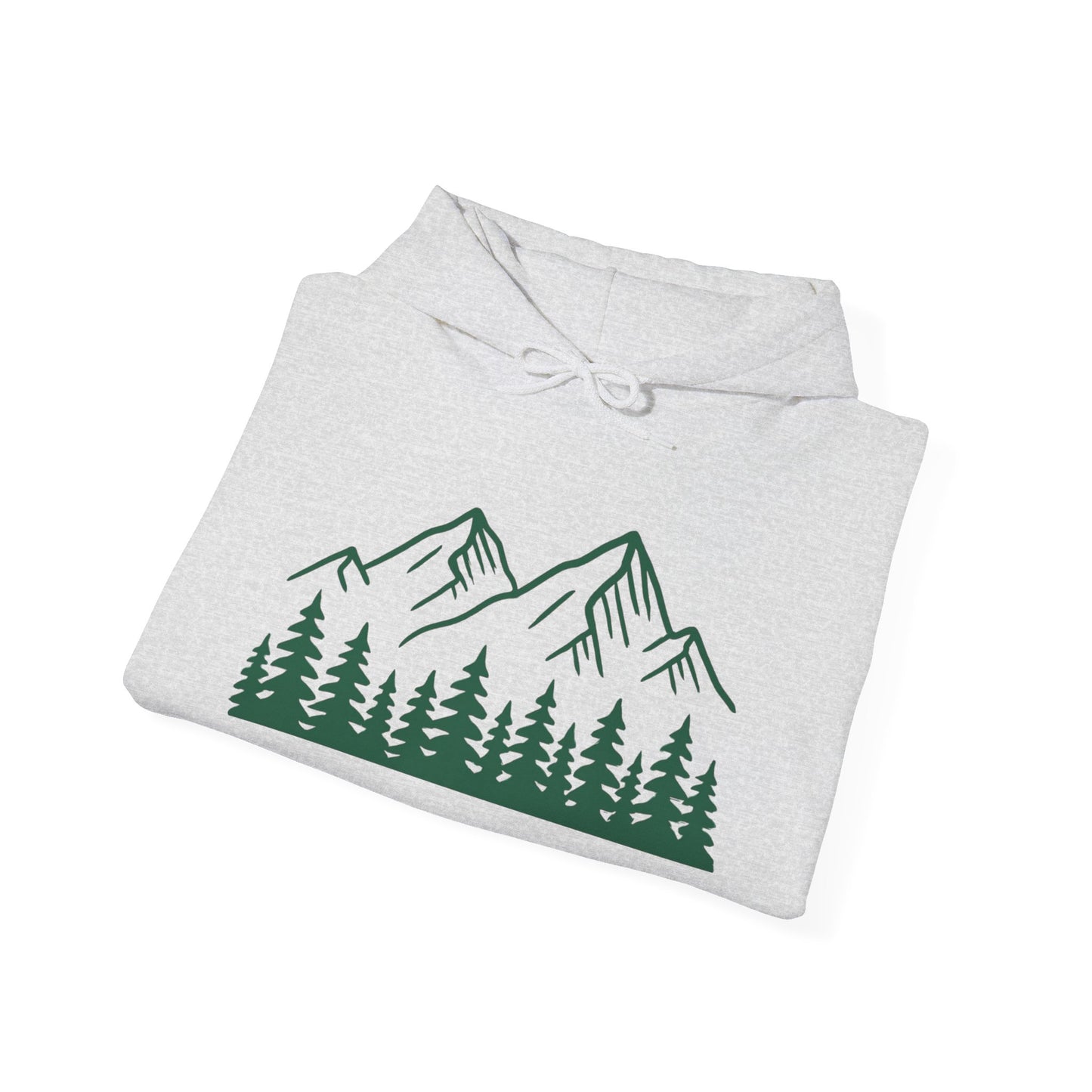 Mountain & Pine Unisex Heavy Blend™ Hooded Sweatshirt - Nature Inspired Comfort