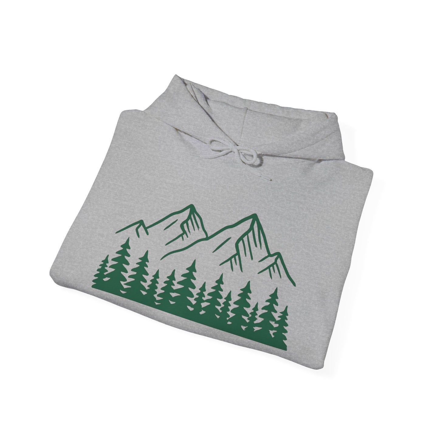Mountain & Pine Unisex Heavy Blend™ Hooded Sweatshirt - Nature Inspired Comfort